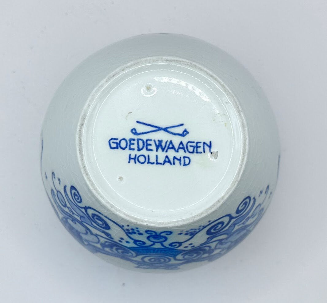 Authentieke Delfts Blauwe Tabakspot - 18 CM / 7,1 inch - Top conditie! - Zenith