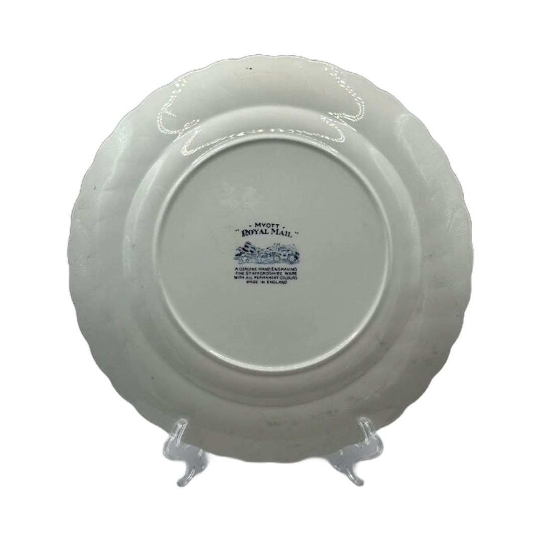 Elegant Plate from Staffordshire Royal Mail - Classic Collection Piece