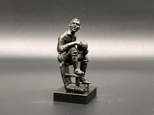Statue of famous Dutch football player Coen Moulijn - Vintage - Feyenoord - Father's Day - Unique