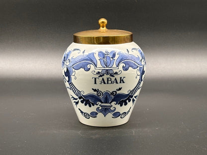 Authentieke Delfts Blauwe Tabakspot - 18 CM / 7,1 inch - Top conditie!