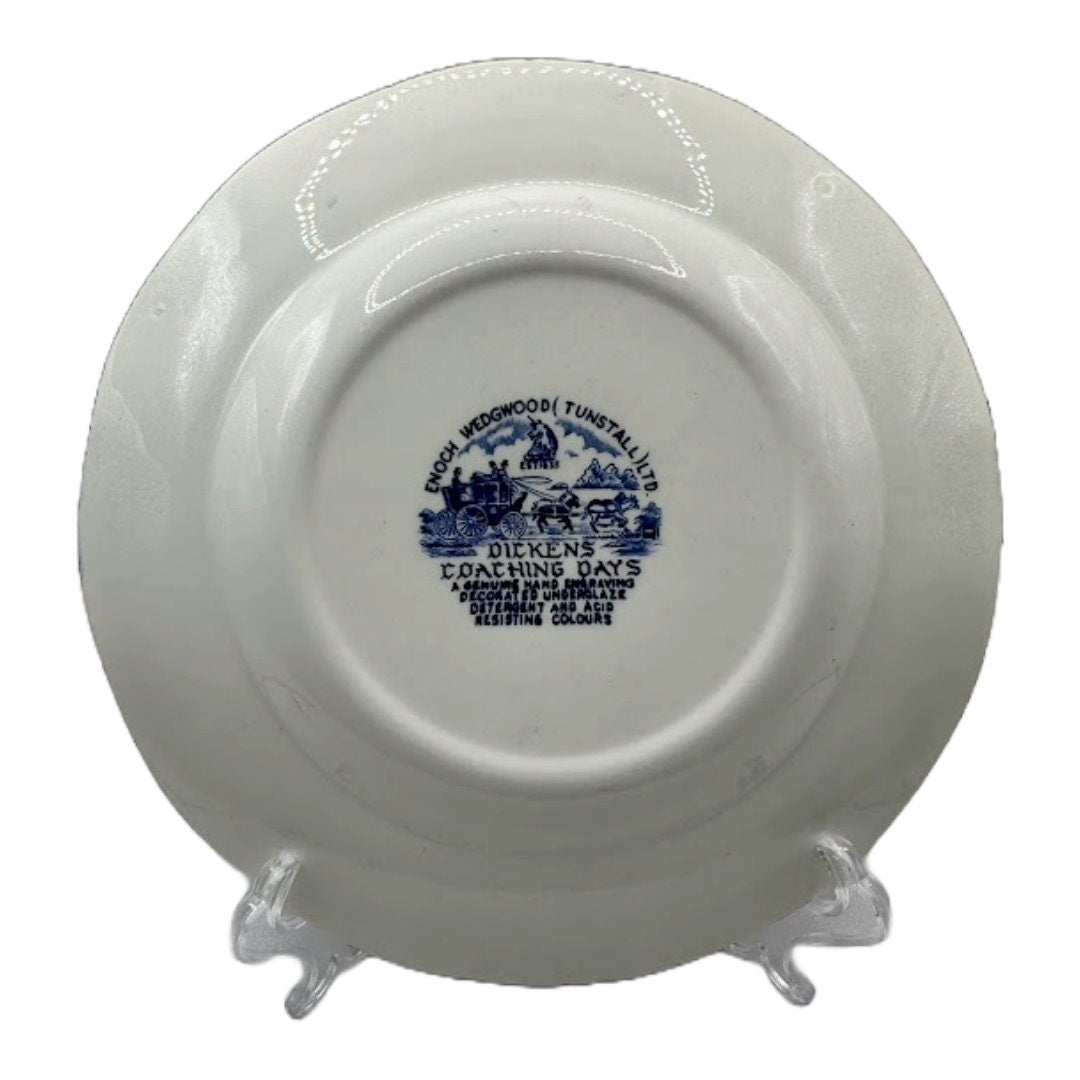 Enchanting Wedgwood Tunstall Dickens Coaching Days 13-piece Dinnerware Set