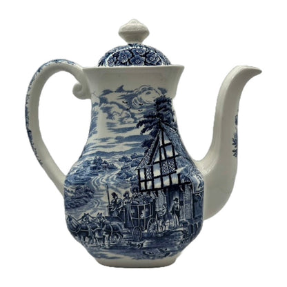 Enchanting Wedgwood Tunstall Dickens Coaching Days 13-piece Dinnerware Set