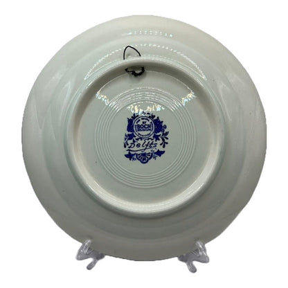 Prachtig Delfts Blauw Wandbord van Royal Boch - Jaren '50 Vintage