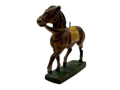 Antiek Elastolin Duitsland Paardenfiguur - Jaren 1910/1920