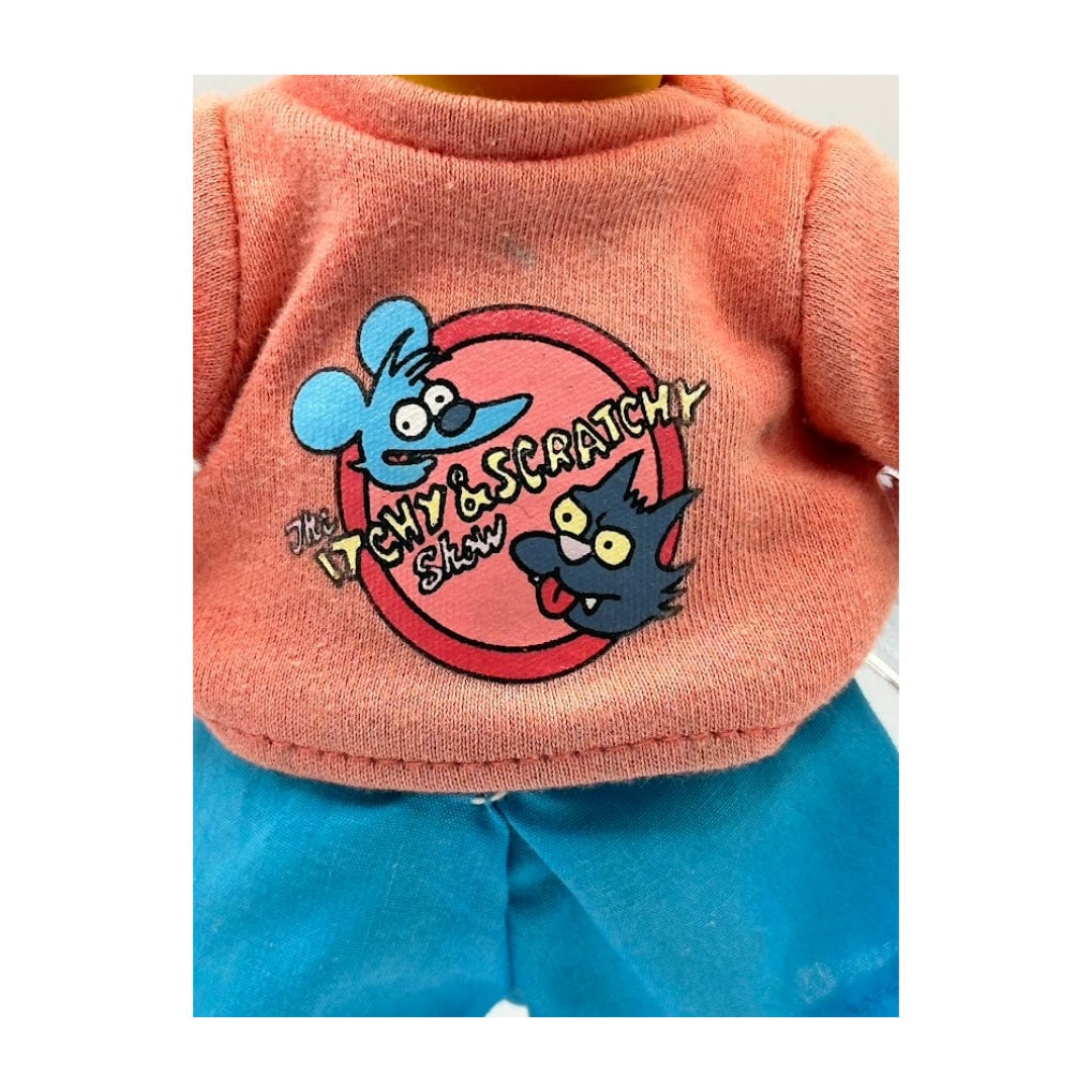 Vintage Bart Simpson Pop - Itchy & Scratchy Show Shirt