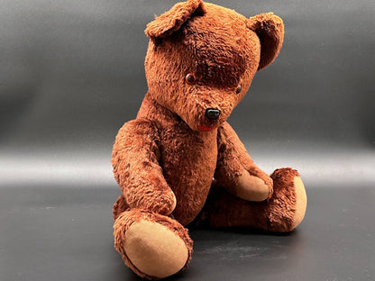 Beautiful Antique Brown Teddy Bear 50 cm-20 inch / (Steiff / Mohair) - 1930s/40s/50s