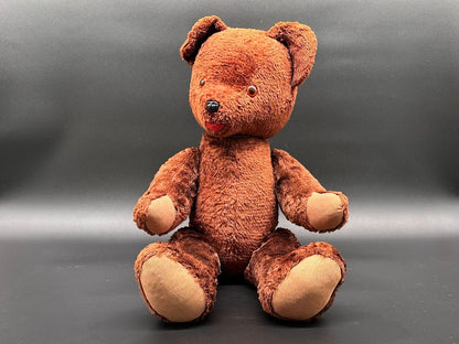 Beautiful Antique Brown Teddy Bear 50 cm-20 inch / (Steiff / Mohair) - 1930s/40s/50s