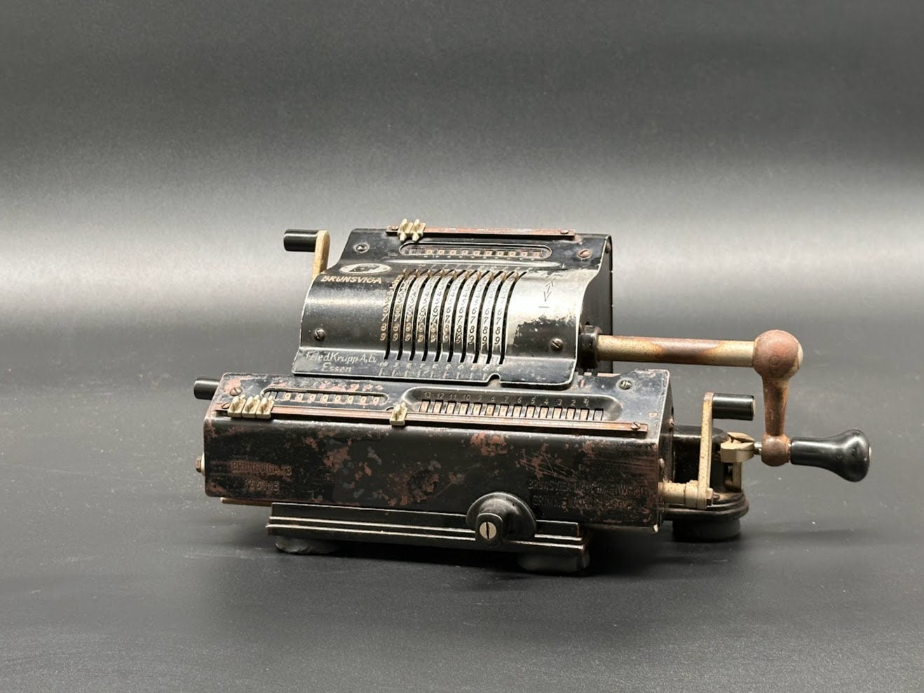 Very Unique! - Brunsviga 13 Antique Calculator - Vintage office machine