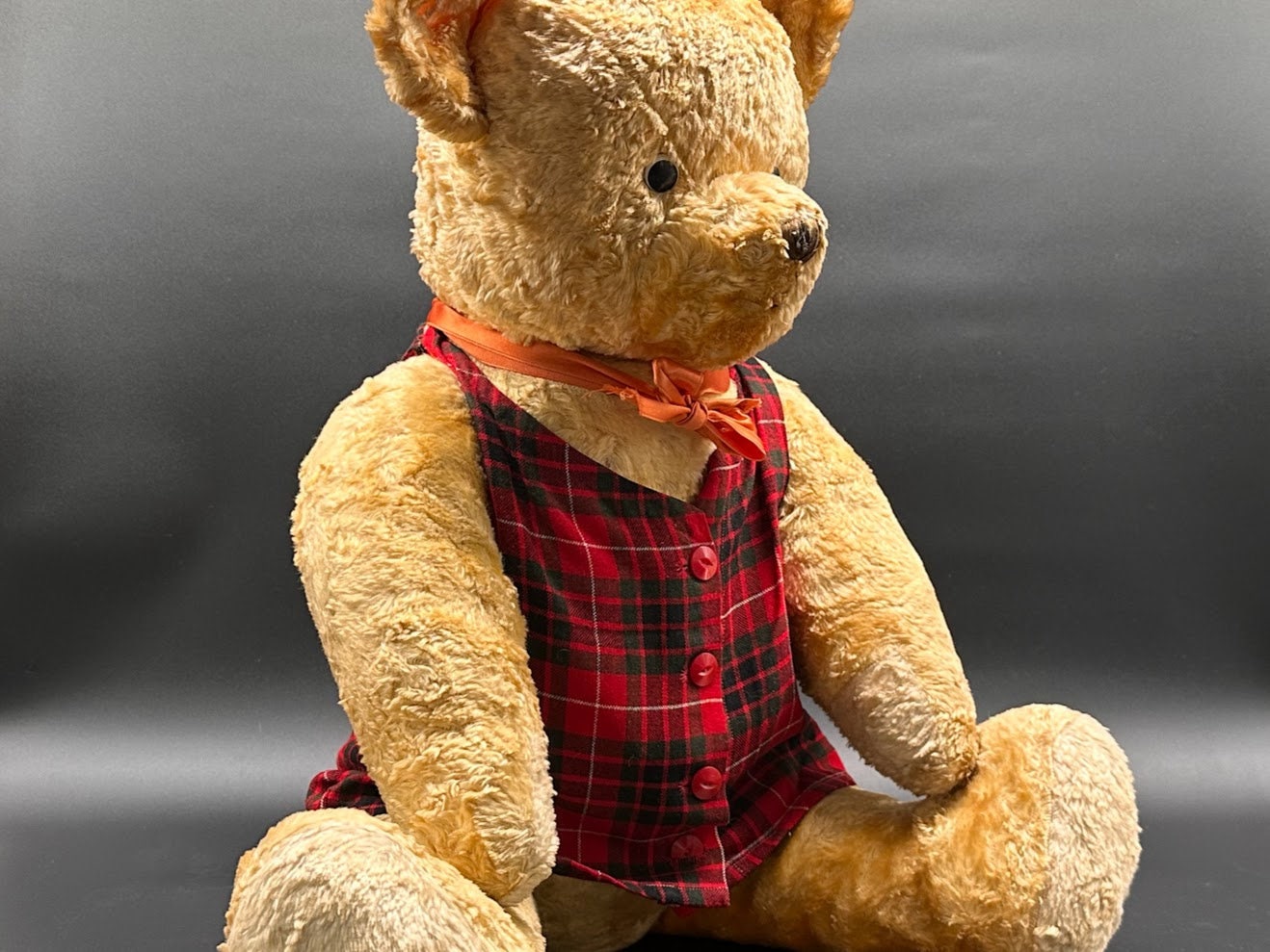 Prachtige Antieke Teddybeer 80 cm-32,5 inch / (Steiff / Mohair) - Jaren 30/40/50