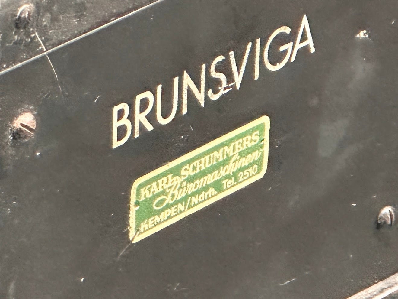 Very Unique! - Brunsviga 13 Antique Calculator - Vintage office machine