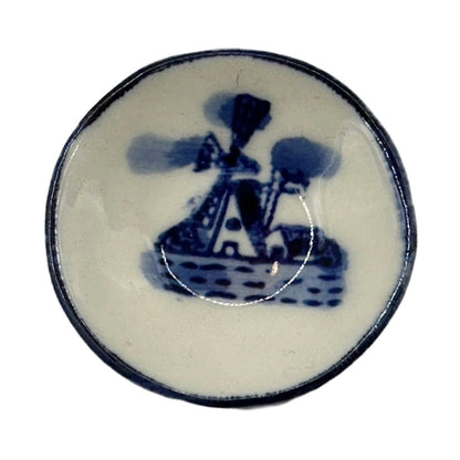 Prachtig Delfts Blauw Miniatuur Poppenservies - Een Stukje Nederlandse Traditie!