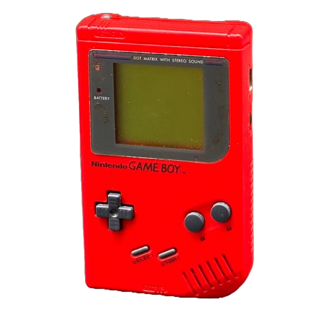 GameBoy Classic - Rood + 1 game - Vintage Gaming - 90's -