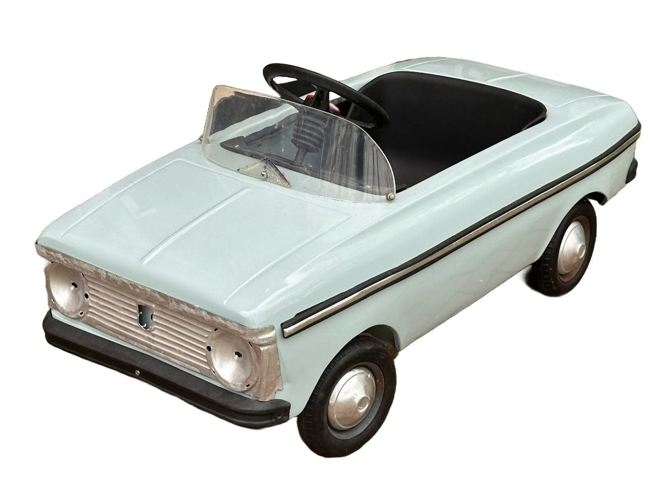 Moskvich Pedal Car - Moskvich Pedalcar - 1960' - Unique find - Barnfind - Mancave - Father's Day Gift - Eye-catcher - Free Shipping