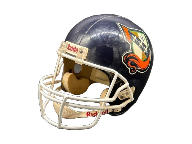 Zeer Zeldzaam: Amsterdam Admirals Replica American Football Helm - NFL Europe - Sport Memorabilia - Verzamelobject - Gratis Verzending