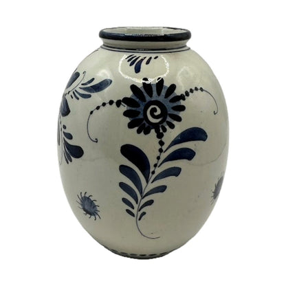 Betoverend Delfts Blauw Mini Vaasje - Prachtig Decoratief Stuk!