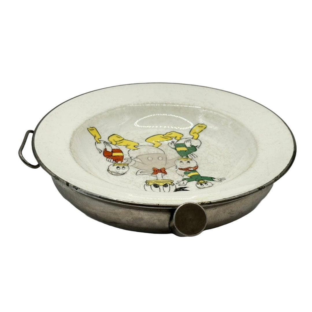 Enchanting Vintage Disney Warming Plate from the 1950s/1960s! - Vintage - Antique - Free Shipping - Gift - Unique - Collectible