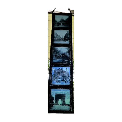 Unique Stained Glass Tableau from 19th Century Paris - Historic Beauty for Your Home!