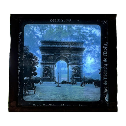 Unique Stained Glass Tableau from 19th Century Paris - Historic Beauty for Your Home!