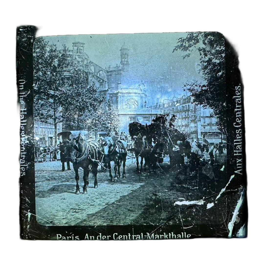Unique Stained Glass Tableau from 19th Century Paris - Historic Beauty for Your Home!