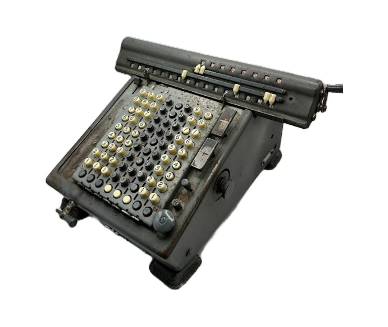Discover a Vintage Gem: Monroe 1960 Manual Calculator!