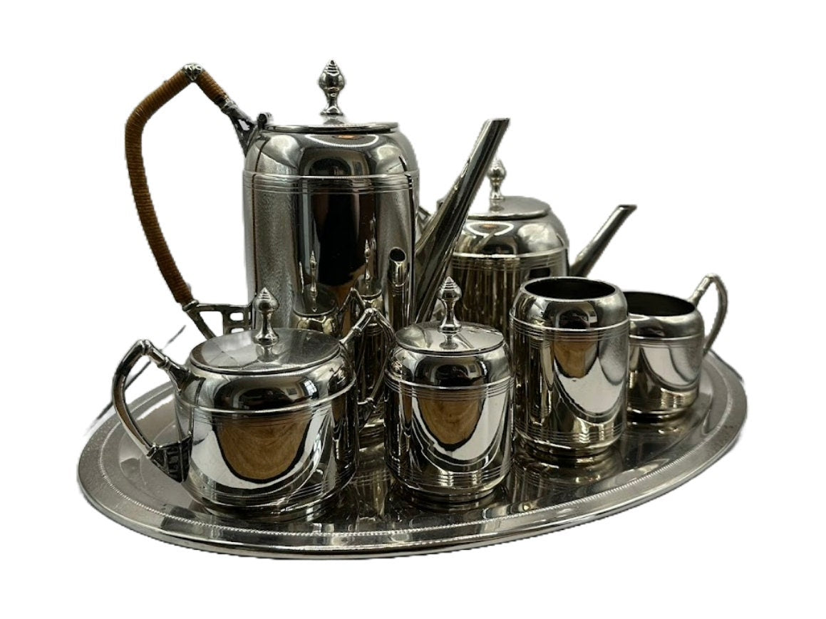 Prachtig Vintage Thee- en Koffieservies van Rio te Holland uit de late jaren '50!