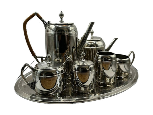 Prachtig Vintage Thee- en Koffieservies van Rio te Holland uit de late jaren '50!