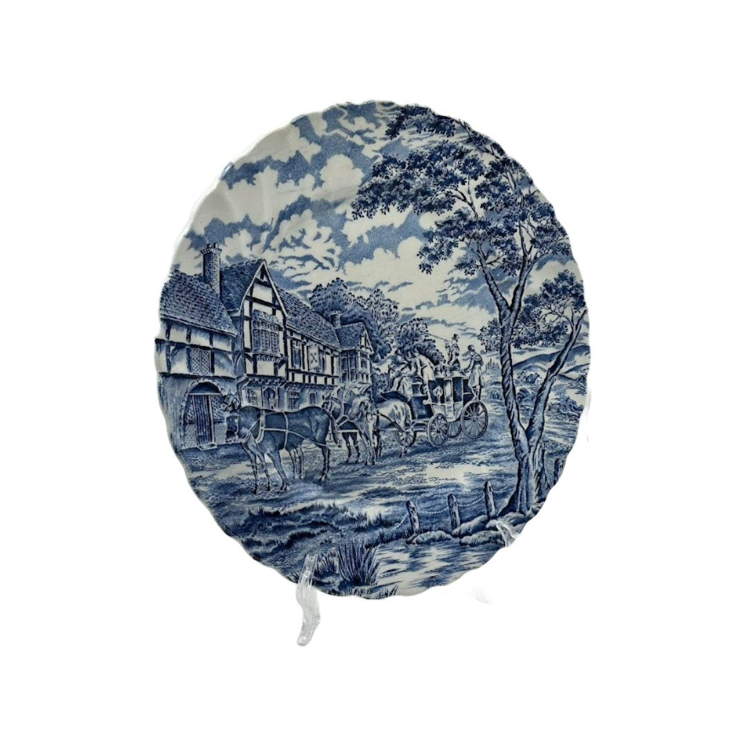 Elegant Plate from Staffordshire Royal Mail - Classic Collection Piece