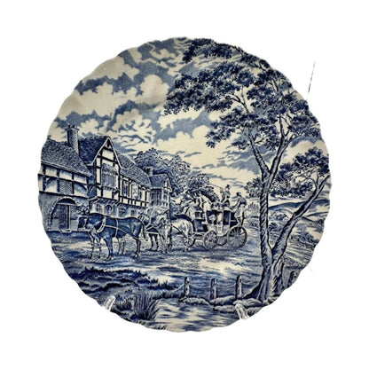 Elegant Plate from Staffordshire Royal Mail - Classic Collection Piece