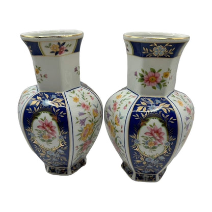 Elegant Japans Imari Porseleinen Set - 3-delige Collectie van Twee Vazen en Een Bord