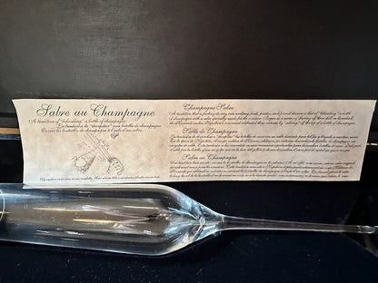 Vintage Saber Champagne Set: Elegant Tradition for Festive Moments!