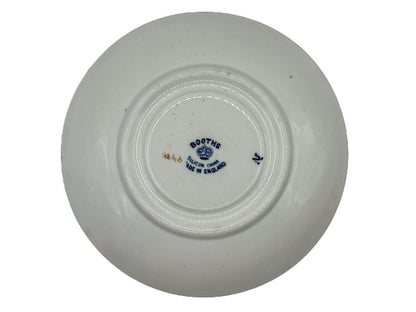 Beautiful set of 2 cups and saucers in Chinese style from Booth Silicon from England!