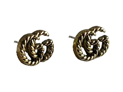 Vintage Gucci Earrings from the 80s - Stylish Retro Fashion - Earrings - Free Shipping - Gucci - Chanel - Designer earrings - Great Gift