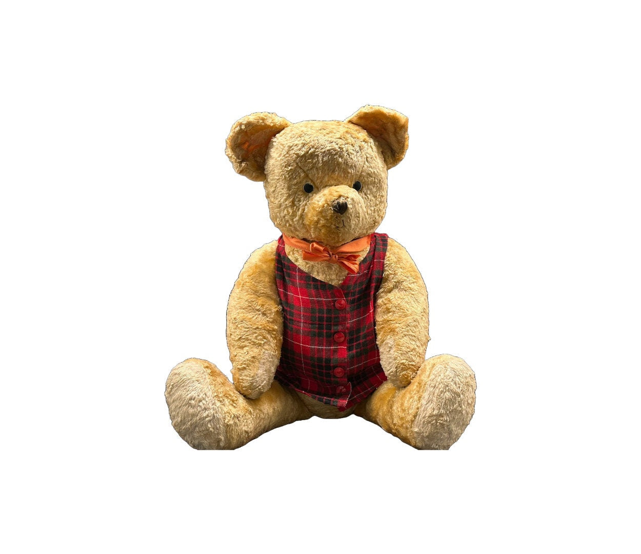 Prachtige Antieke Teddybeer 80 cm-32,5 inch / (Steiff / Mohair) - Jaren 30/40/50