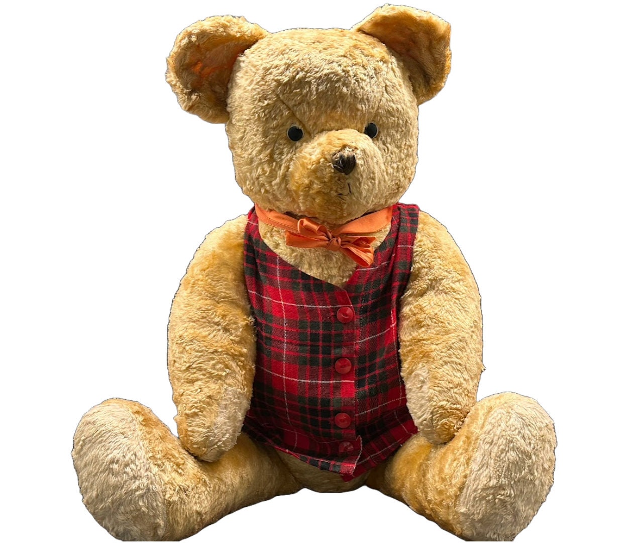 Prachtige Antieke Teddybeer 80 cm-32,5 inch / (Steiff / Mohair) - Jaren 30/40/50