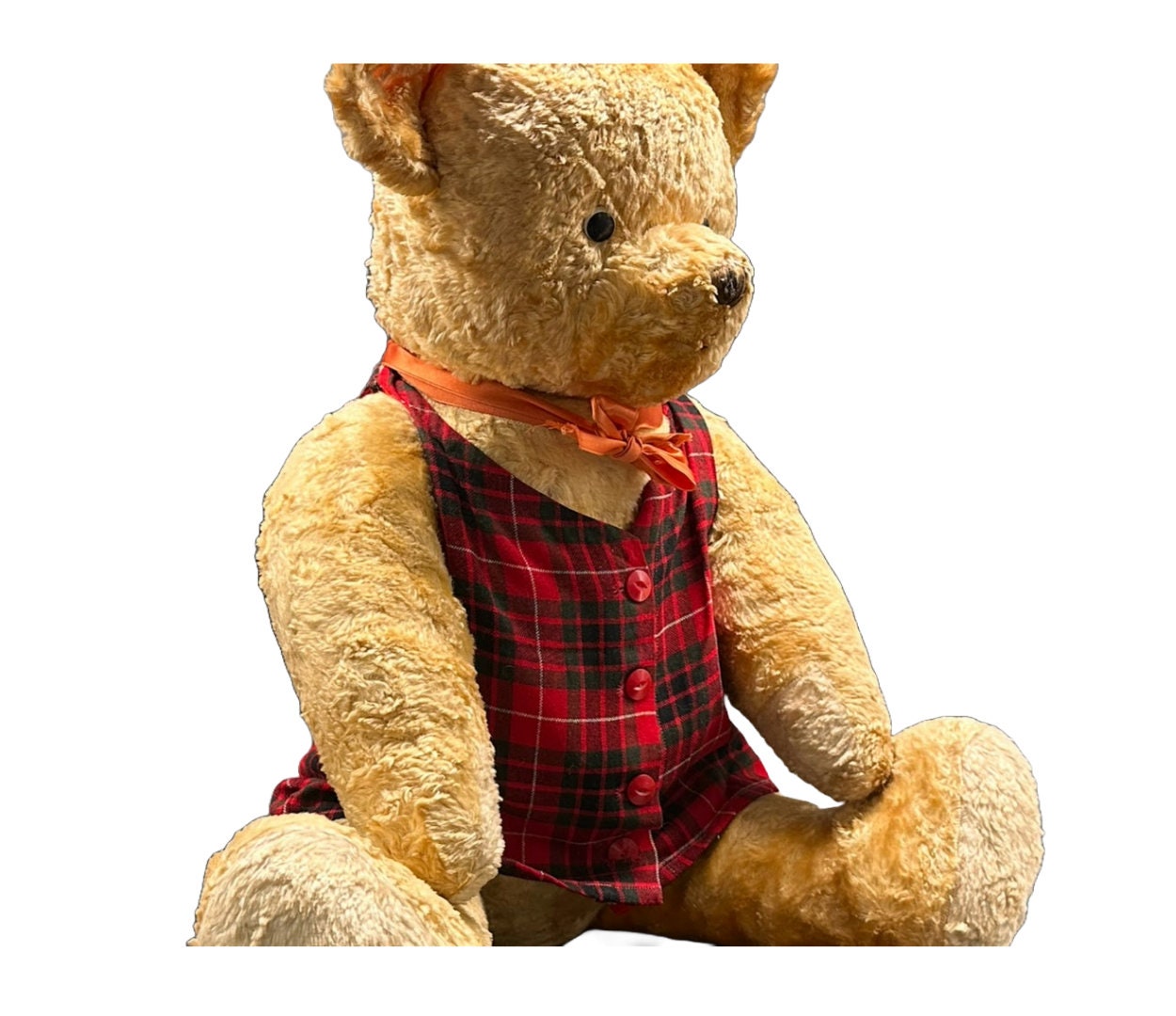 Prachtige Antieke Teddybeer 80 cm-32,5 inch / (Steiff / Mohair) - Jaren 30/40/50
