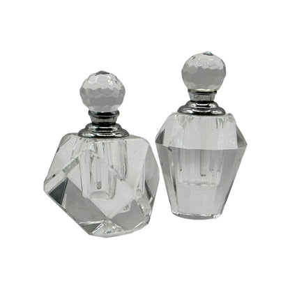 Set of Vintage French Perfume Bottles - Ornate Collectibles