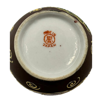 Beautifully Crafted Japanese (Satsuma) Milk Jug and Sugar Bowl Set – Hand-Painted Art from Japan