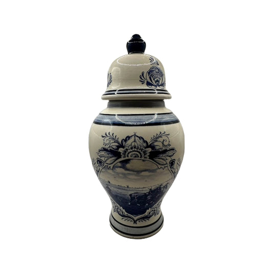 Beautiful Delft Blue Vase or Jar – Timeless Beauty in Pottery