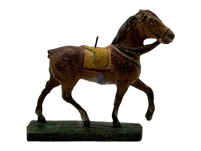 Antiek Elastolin Duitsland Paardenfiguur - Jaren 1910/1920