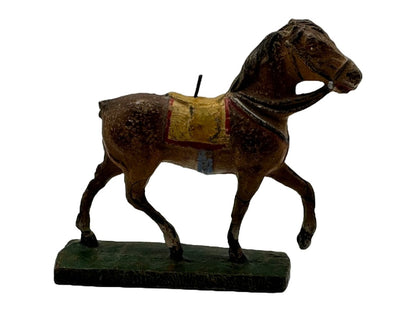 Antiek Elastolin Duitsland Paardenfiguur - Jaren 1910/1920