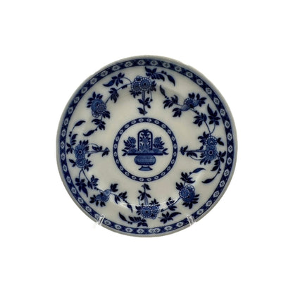 Vintage Delftsblauw Stijl Bord - Minton Delft Flow, 1912