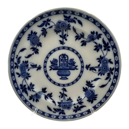 Vintage Delftsblauw Stijl Bord - Minton Delft Flow, 1912