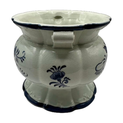 Beautiful Delft Blue Vase – Timeless Beauty with Crackle
