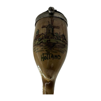 Beautiful Vintage Dutch Pipe Set with Porcelain Pipe Bowls - A Piece of Dutch Heritage!