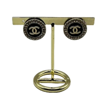 Timeless Elegance: Beautiful Vintage Chanel Stud Earrings