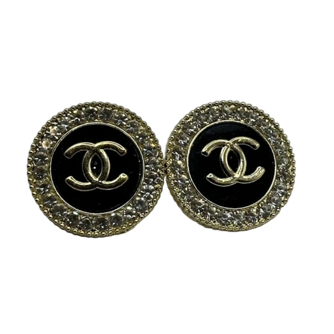 Timeless Elegance: Beautiful Vintage Chanel Stud Earrings