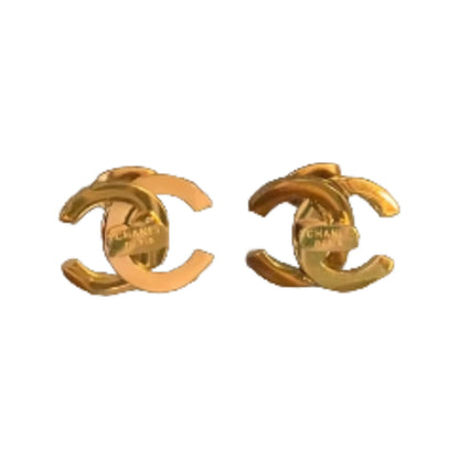 Timeless Elegance: Beautiful Vintage Chanel Stud Earrings