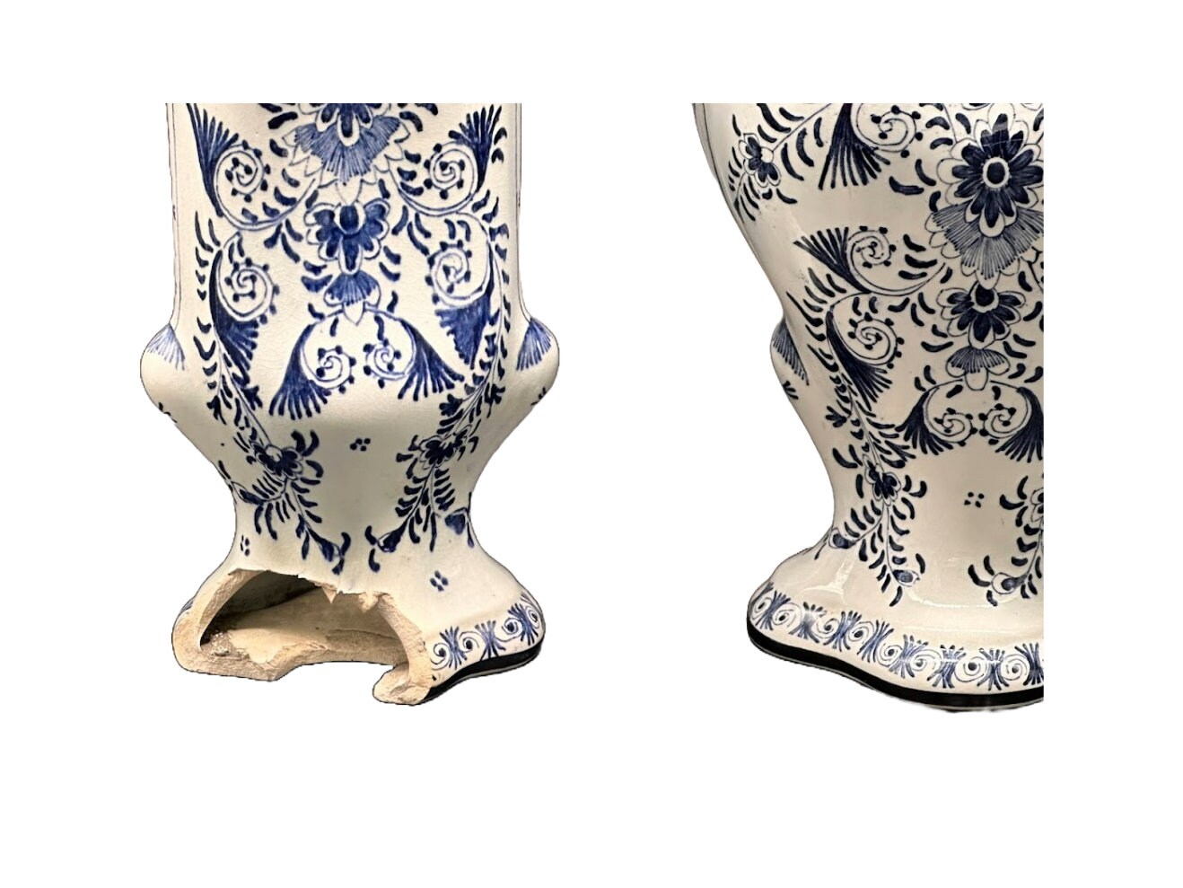Beautiful Delft Blue Cabinet Set - Unique opportunity! - Delft - Handicrafts - Hand painted - Collector's item - Free shipping