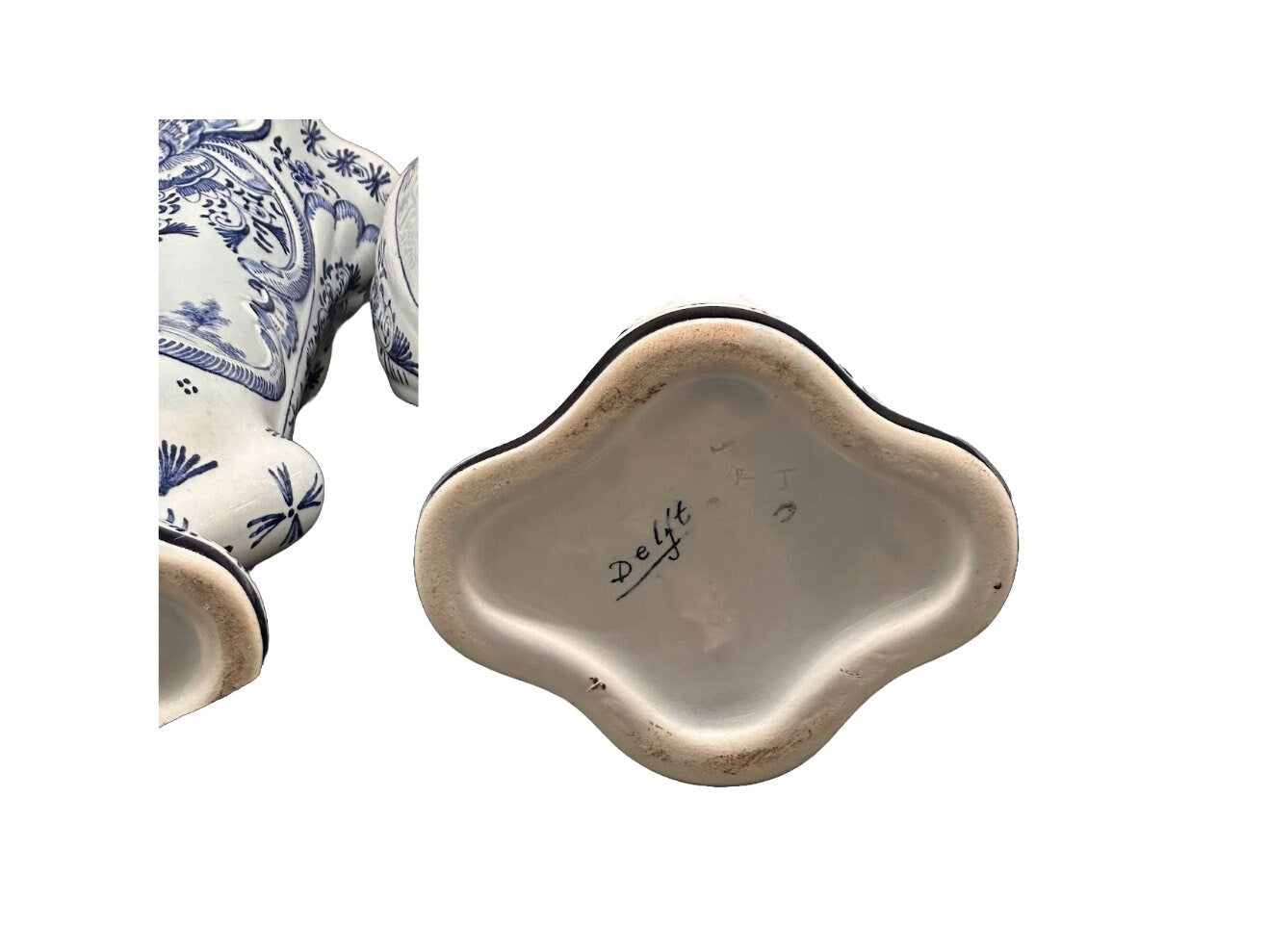 Beautiful Delft Blue Cabinet Set - Unique opportunity! - Delft - Handicrafts - Hand painted - Collector's item - Free shipping