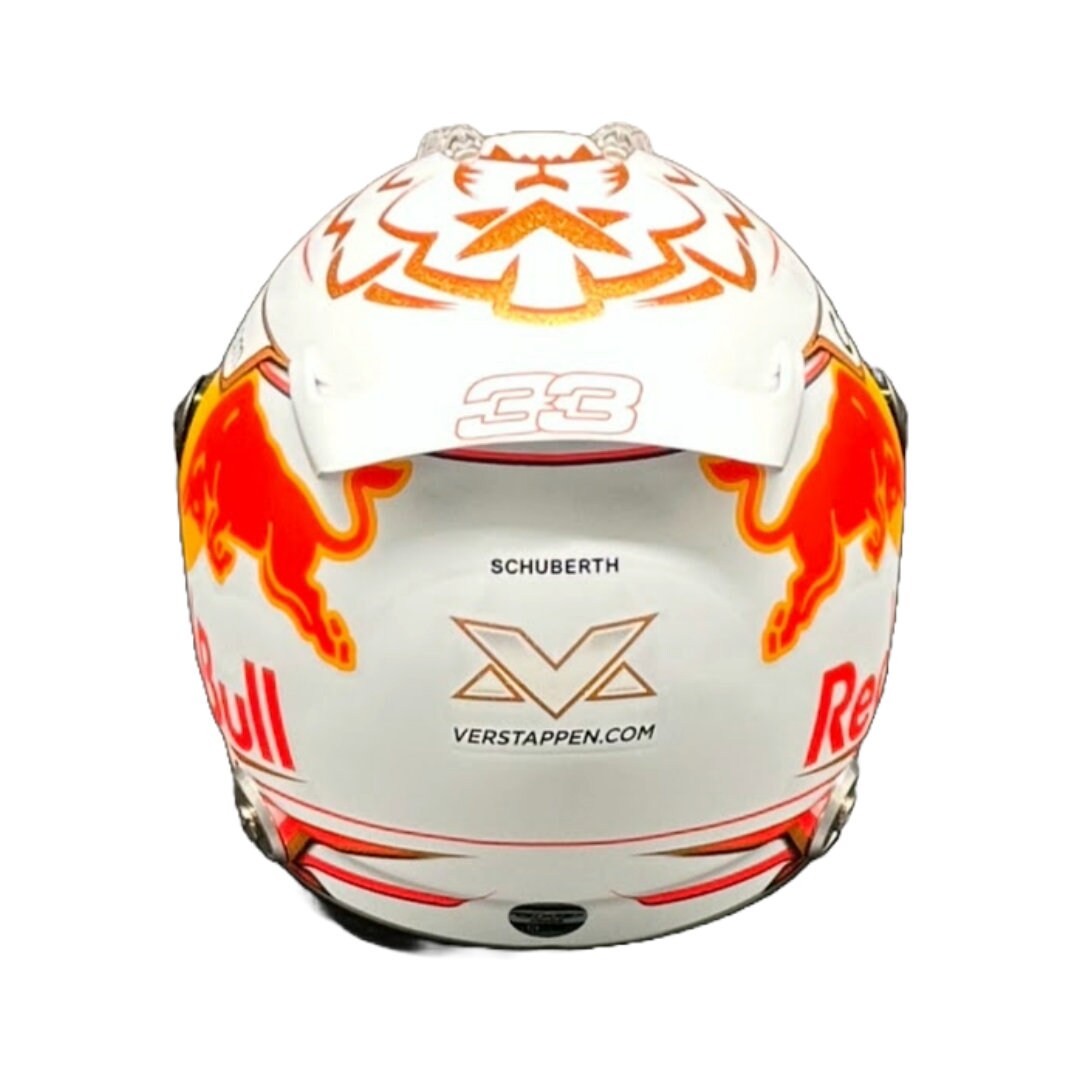 Max Verstappen Racing Helmet - Schaamodel - 1:2 - Red Bull - Formula 1
